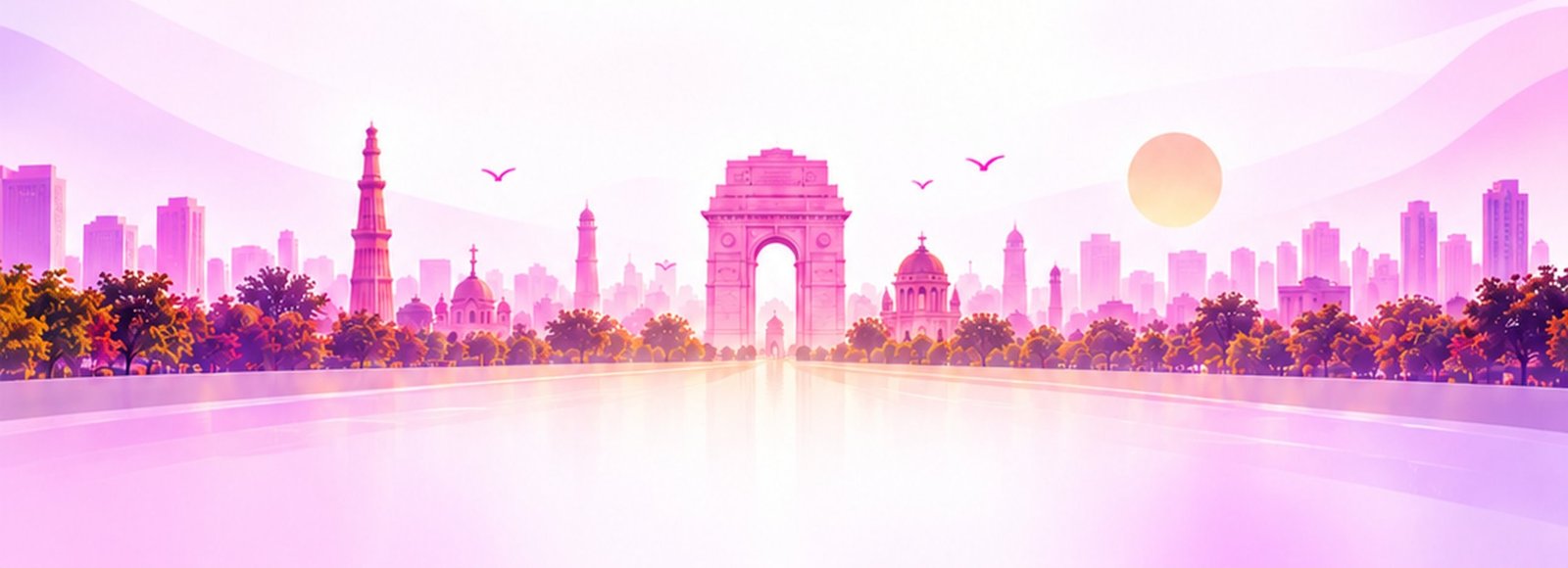 Delhi NCR skyline